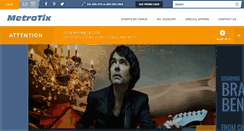 Desktop Screenshot of metrotix.com